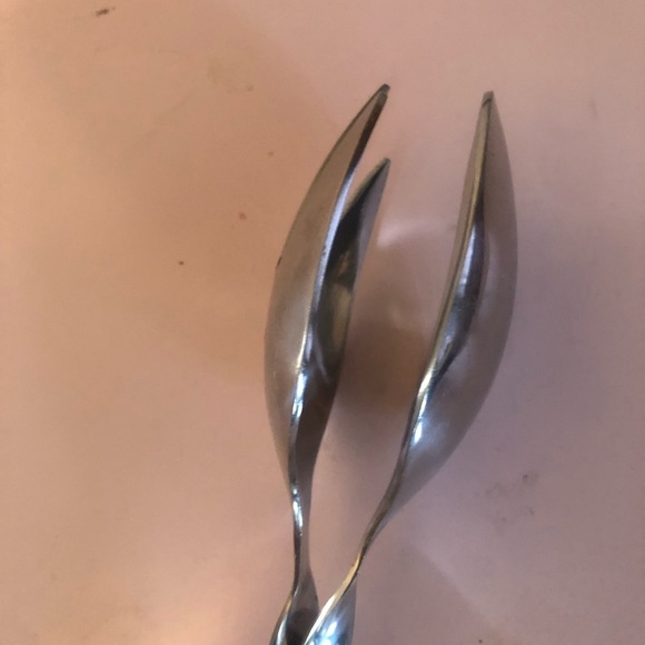 George Stainless Steel Tongs made in China. Great for salad-used - Picture 2 of 7